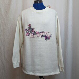 NWT - Soft White Jersey Pullover